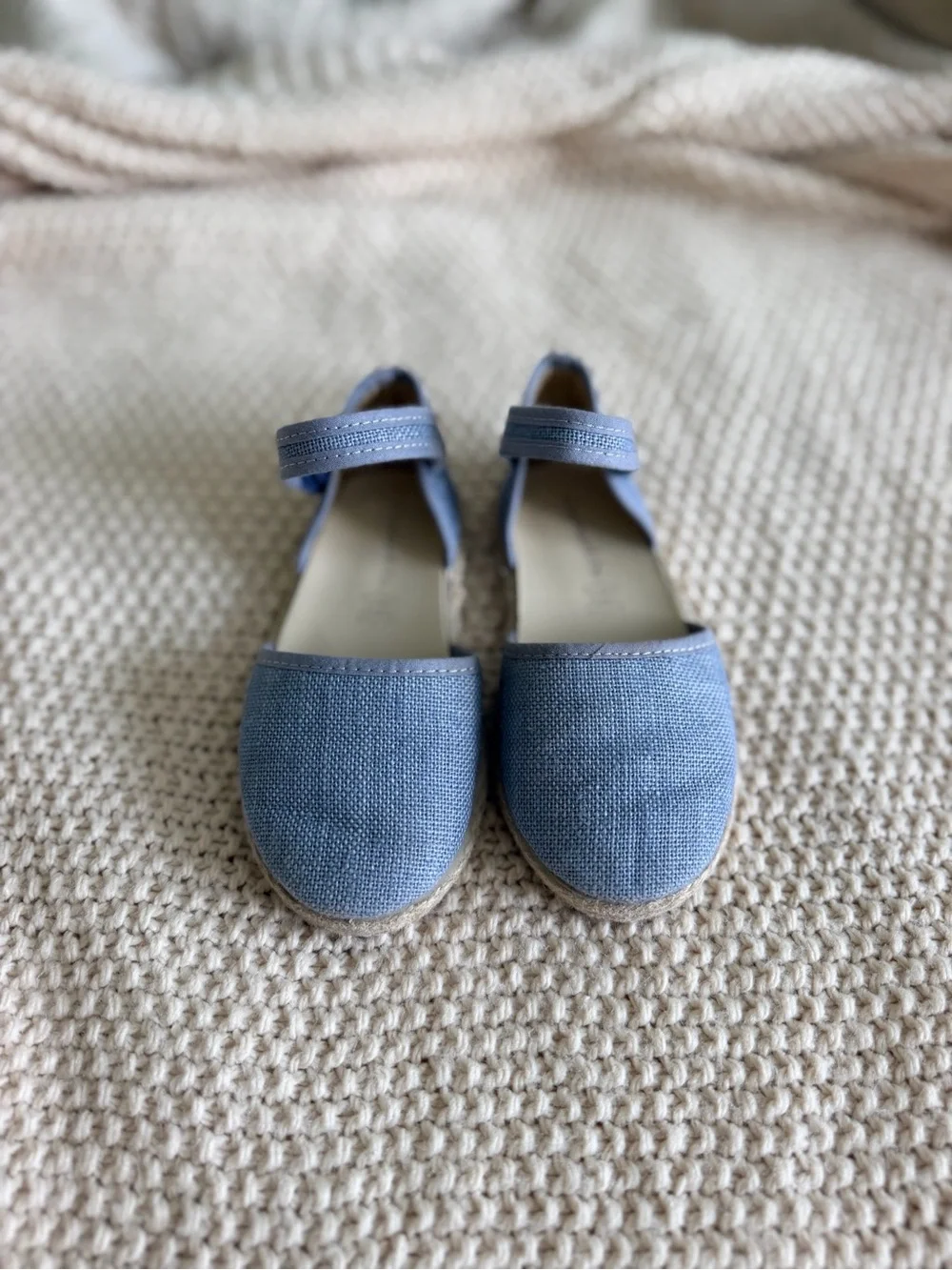 Elephantito Espadrille Sandals | Size 26 US size 10 toddler| Blue Denim 💙